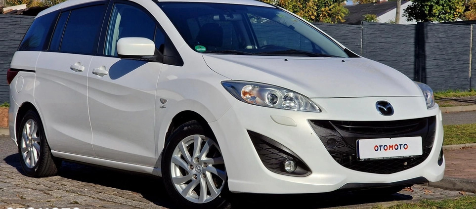 Mazda 5 cena 25800 przebieg: 158000, rok produkcji 2011 z Zabrze małe 379